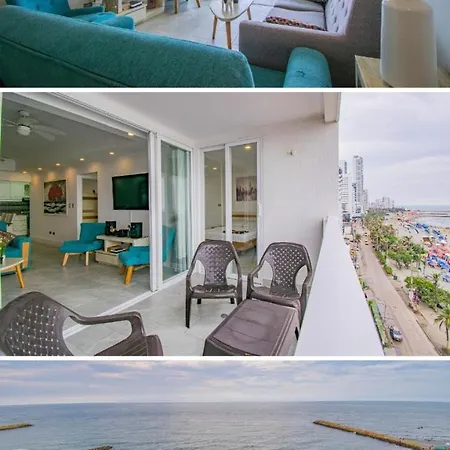 Confortable En Bocagrande Frente Al Mar * Cartagena